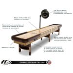 Hudson Shuffleboards Grand Hudson Deluxe Shuffleboard Table - Image 5