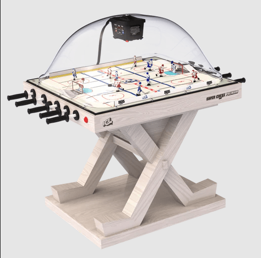ice games super chexx premium miracle on ice edition bubble hockey table 1330564