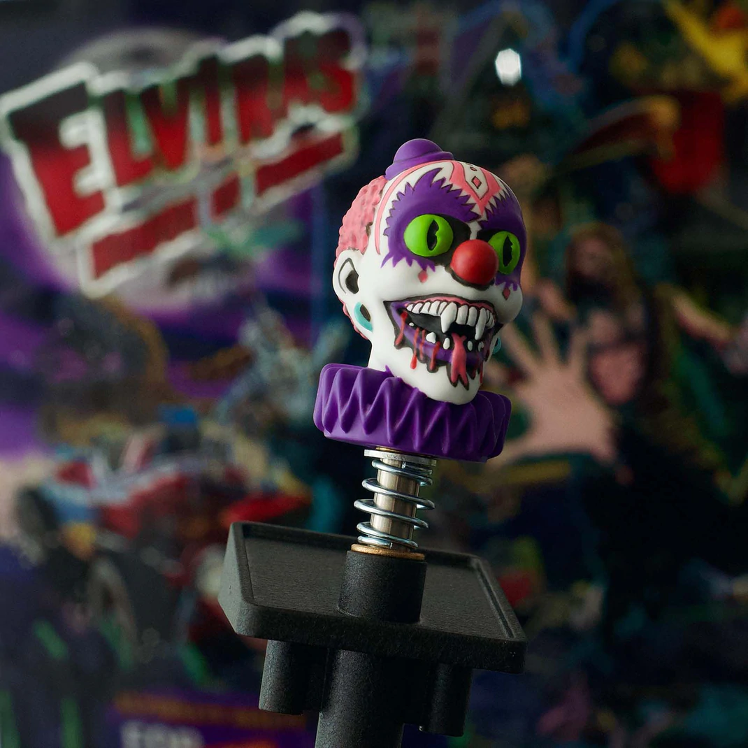 image Elvira House of Horrors Shooter Rod / Plunger / Knob - Image 1