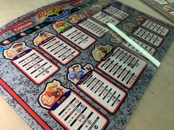 Street Fighter 2 arcade 1Up topper - Image 9