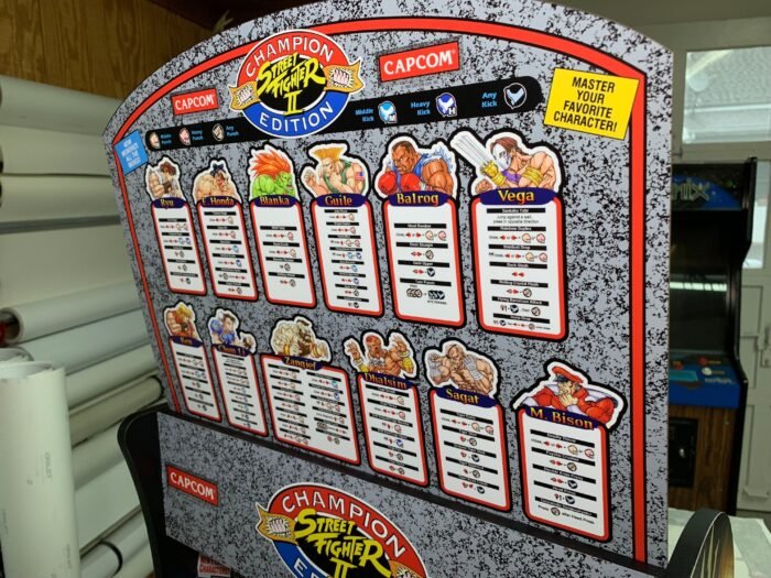 Street Fighter 2 arcade 1Up topper - Image 7