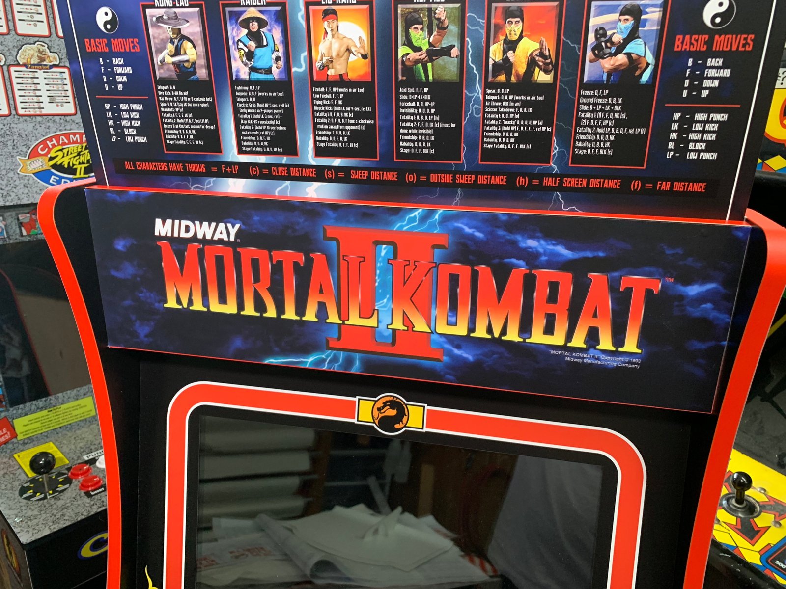 image_b7ee94e7-3d09-4f6c-a157-c20403f1d1d8 Mortal Kombat 2 Arcade 1up marquee - Image 1