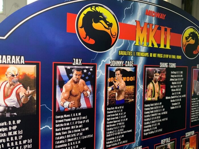 Arcade 1up Mortal Kombat 2 topper - Image 2