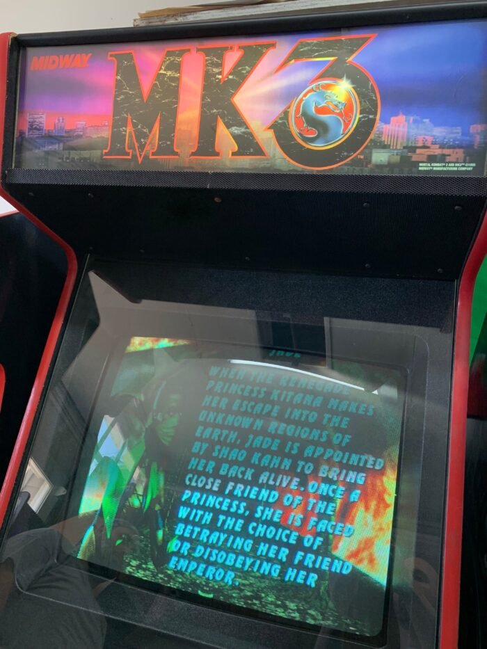 Mortal Kombat 3 marquee  (full size cabinet) - Image 9