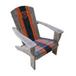Imperial Distressed Wood Adirondack Chair (Various Teams) - Image 2