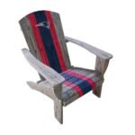Imperial Distressed Wood Adirondack Chair (Various Teams) - Image 10