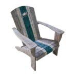 Imperial Distressed Wood Adirondack Chair (Various Teams) - Image 14