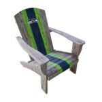 Imperial Distressed Wood Adirondack Chair (Various Teams) - Image 17