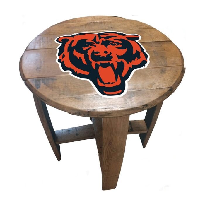 Imperial Oak Barrel Table (Various Teams) - Image 19