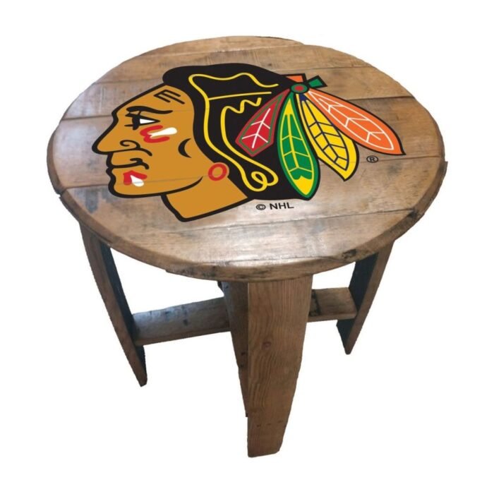 Imperial Oak Barrel Table (Various Teams) - Image 39