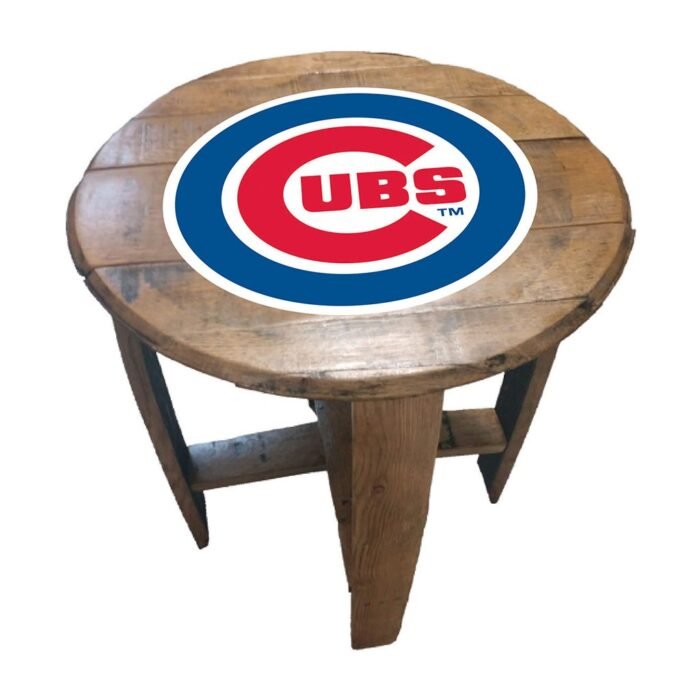 Imperial Oak Barrel Table (Various Teams) - Image 35