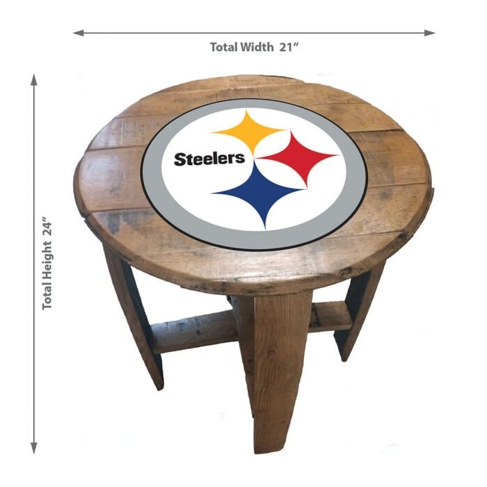 Imperial Oak Barrel Table (Various Teams) - Image 45