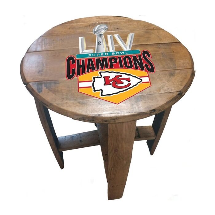 Imperial Oak Barrel Table (Various Teams) - Image 48