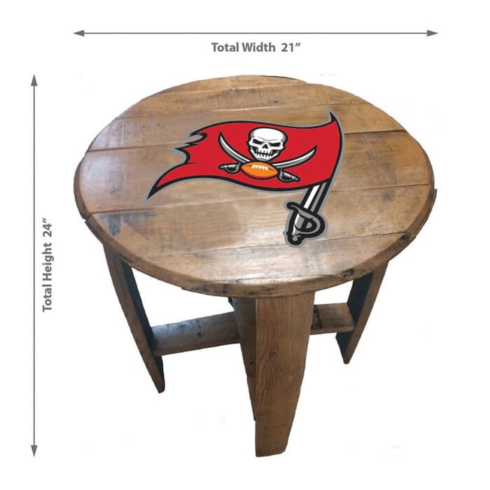Imperial Oak Barrel Table (Various Teams) - Image 52