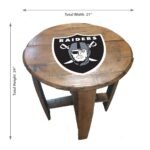 Imperial Oak Barrel Table (Various Teams) - Image 53