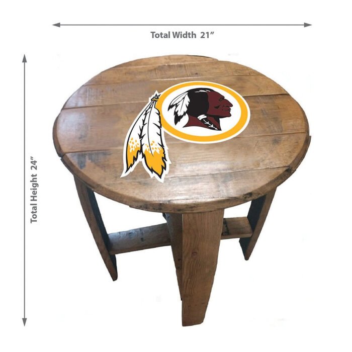 Imperial Oak Barrel Table (Various Teams) - Image 58