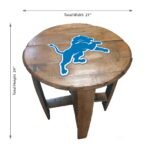 Imperial Oak Barrel Table (Various Teams) - Image 60
