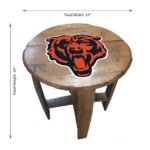 Imperial Oak Barrel Table (Various Teams) - Image 61