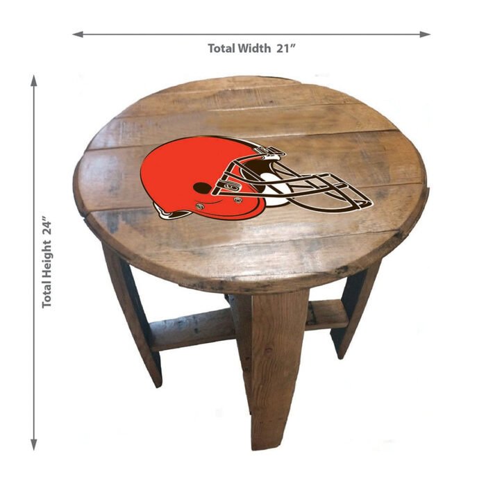 Imperial Oak Barrel Table (Various Teams) - Image 62