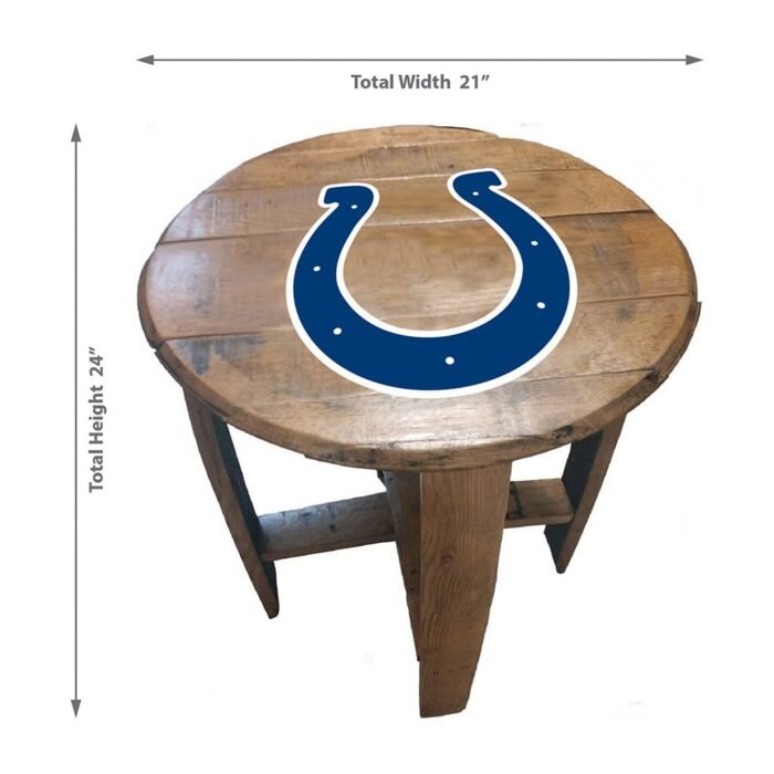 Imperial Oak Barrel Table (Various Teams) - Image 64