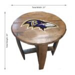 Imperial Oak Barrel Table (Various Teams) - Image 67