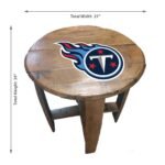 Imperial Oak Barrel Table (Various Teams) - Image 68