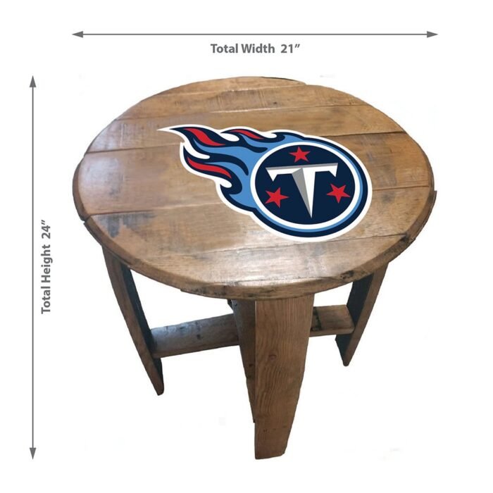 Imperial Oak Barrel Table (Various Teams) - Image 68