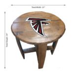 Imperial Oak Barrel Table (Various Teams) - Image 70