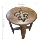 Imperial Oak Barrel Table (Various Teams) - Image 71