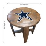 Imperial Oak Barrel Table (Various Teams) - Image 43