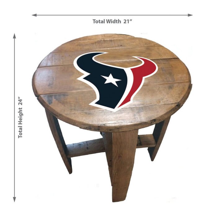 Imperial Oak Barrel Table (Various Teams) - Image 72