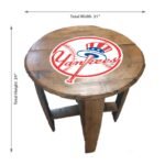 Imperial Oak Barrel Table (Various Teams) - Image 77