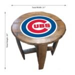 Imperial Oak Barrel Table (Various Teams) - Image 80