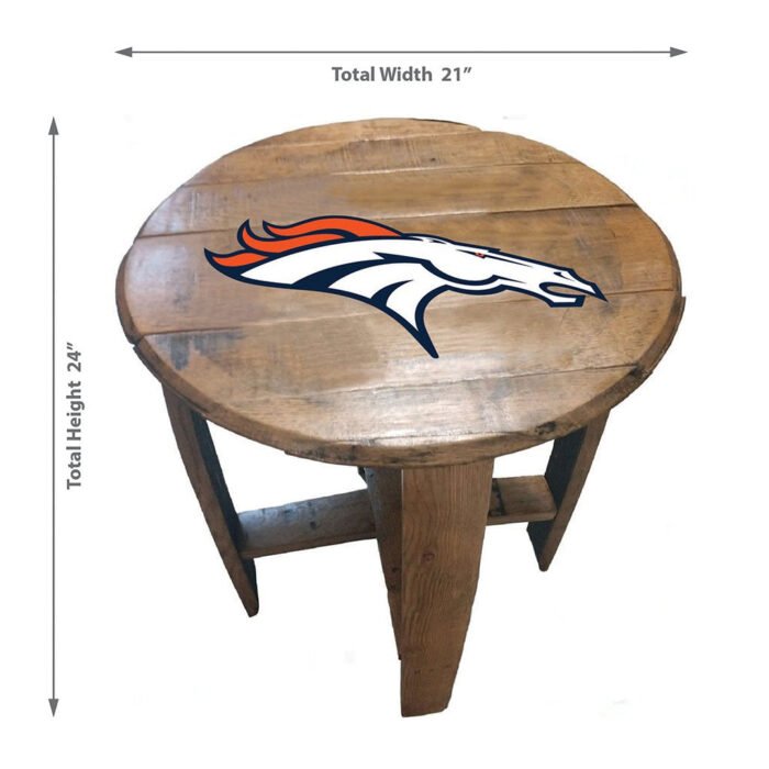 Imperial Oak Barrel Table (Various Teams) - Image 44