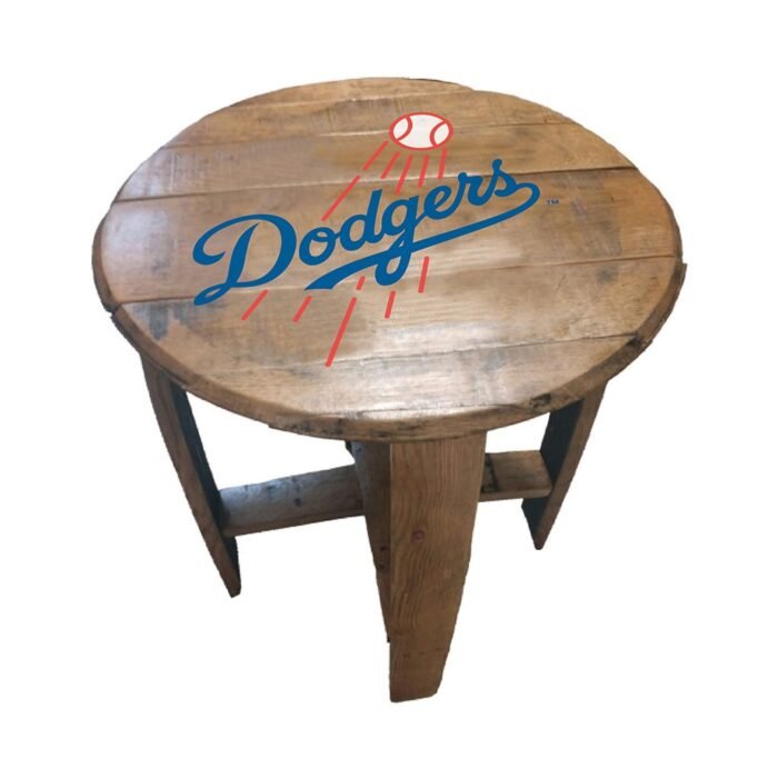 Imperial Oak Barrel Table (Various Teams) - Image 38