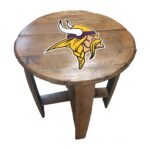 Imperial Oak Barrel Table (Various Teams) - Image 7
