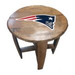 Imperial Oak Barrel Table (Various Teams) - Image 11
