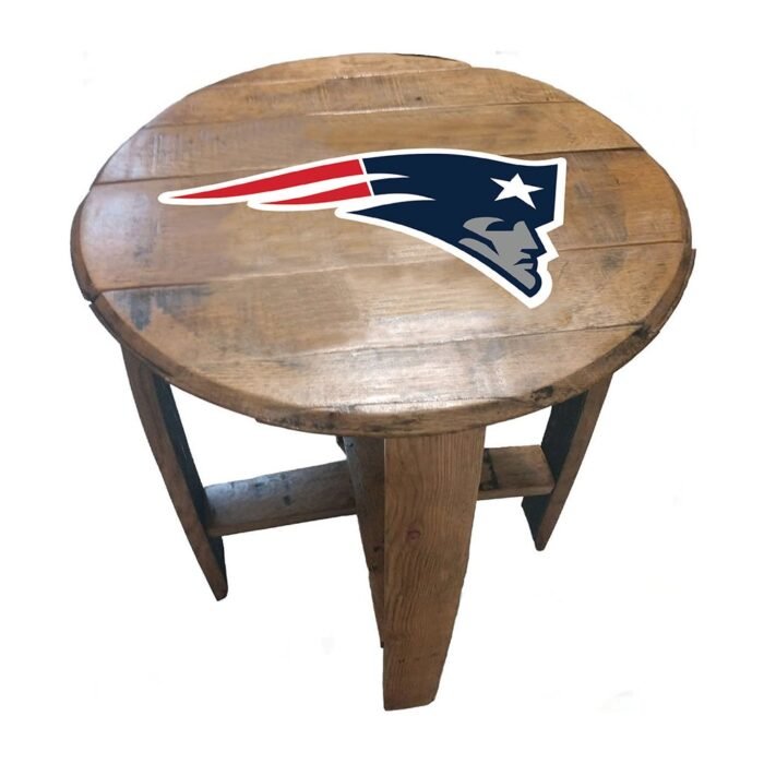 Imperial Oak Barrel Table (Various Teams) - Image 11