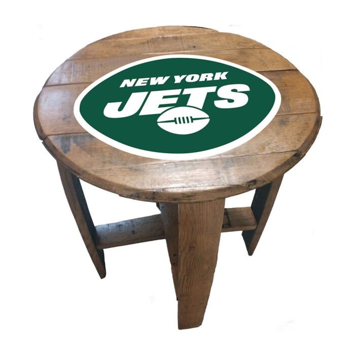 Imperial Oak Barrel Table (Various Teams) - Image 12
