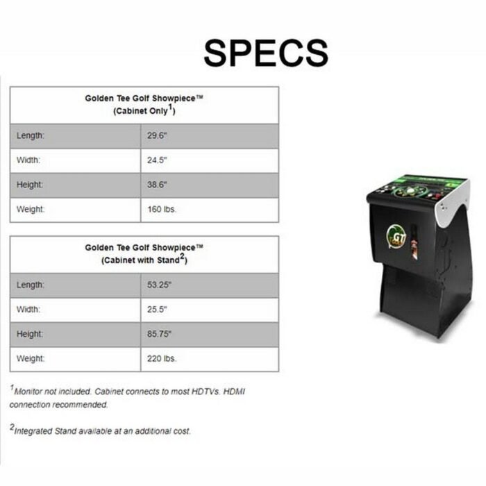 Incredible Technologies 2021 Golden Tee Home Edition (Golden Tee 2022 Update) - Image 4