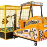 Kalkomat | Excavator Kiddie Arcade Game Ride