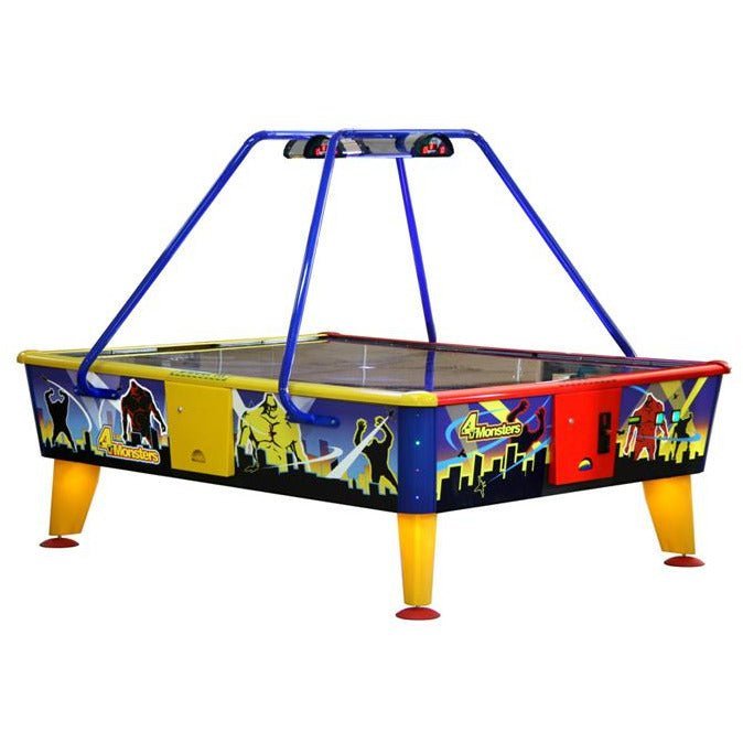 kalkomat four monsters coin operated air hockey table 5840250