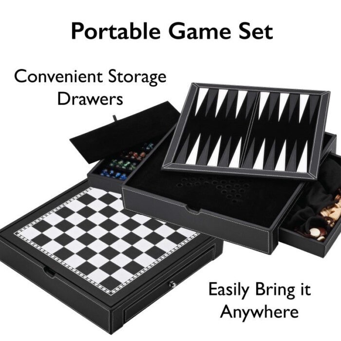 Mainstreet Classics 5-in-1 Broadway Game Combo Set - Image 4