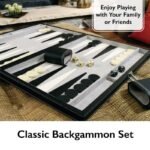 Mainstreet Classics Classic 18" Backgammon Set - Image 3