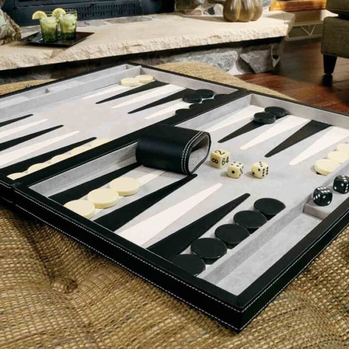 Mainstreet Classics Classic 18" Backgammon Set - Image 7