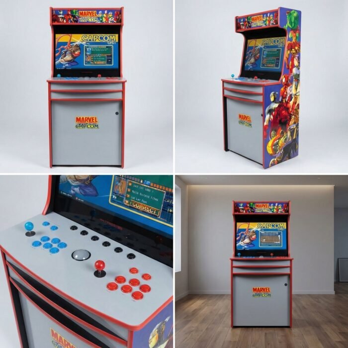 Marvel vs Capcom themed arcade cabinet - Image 5