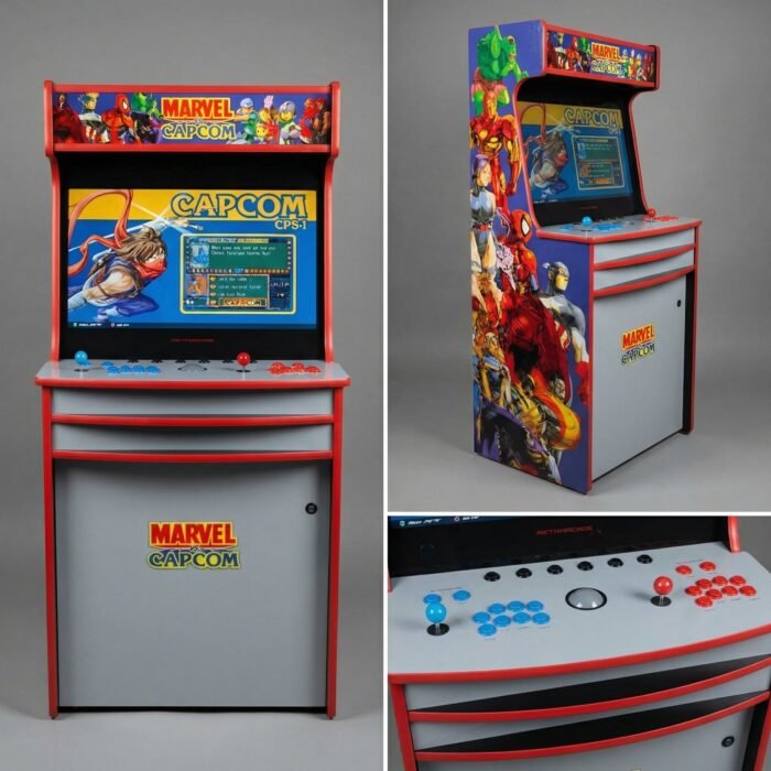 Marvel vs Capcom themed arcade cabinet - Image 3