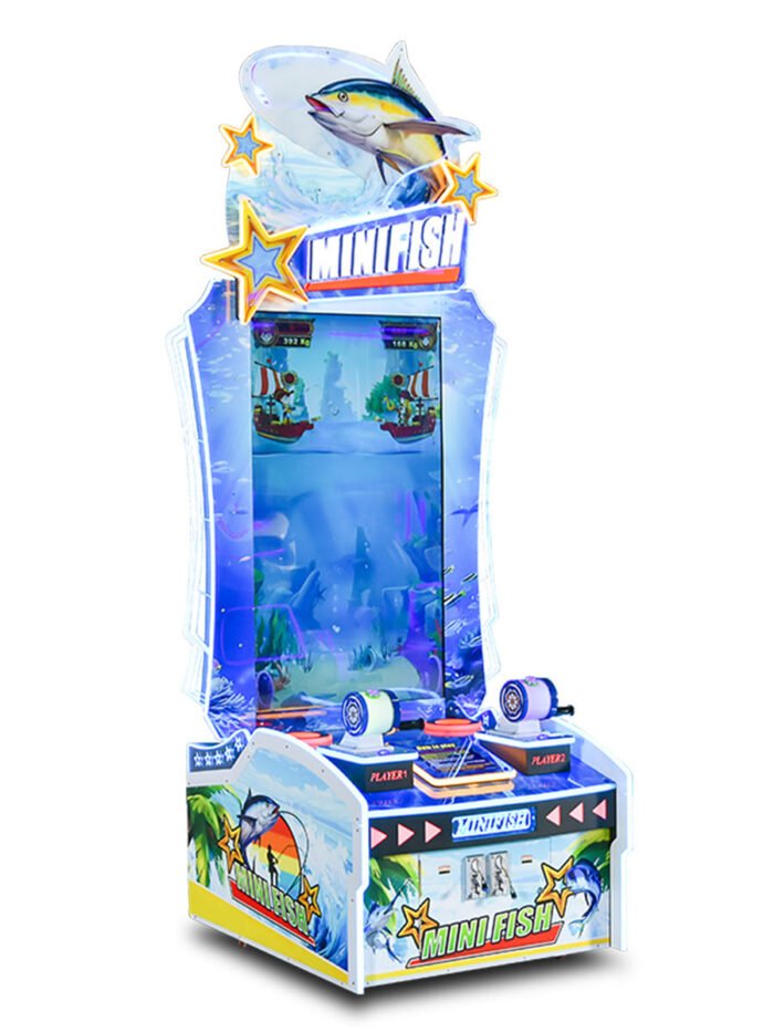 Mini Fish Coin-Operated Interactive Fish Exchange Arcade Entertainment Machine Iron Material Video Fishing Game - Image 4