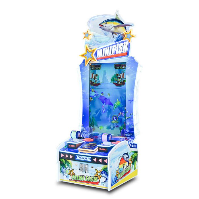 Mini Fish Coin-Operated Interactive Fish Exchange Arcade Entertainment Machine Iron Material Video Fishing Game - Image 5