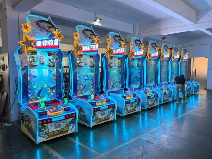 Mini Fish Coin-Operated Interactive Fish Exchange Arcade Entertainment Machine Iron Material Video Fishing Game - Image 7